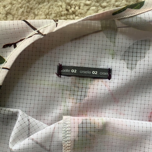 White flower print dress - Picture 4 of 4